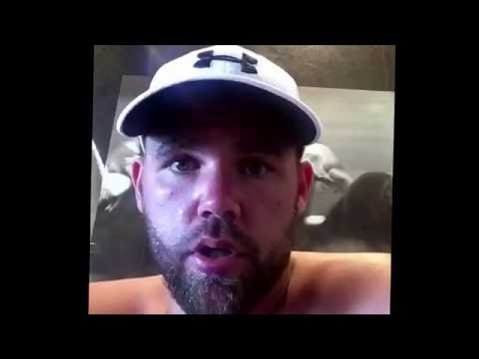 YOU TURNED DOWN GGG, JACOBS & ME !! -BILLY JOE SAUNDERS RESPONDS TO THE EUBANKS & OFFERS 80/20 SPLIT
