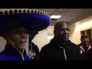 FLOYD MAYWEATHER & DANIEL GONZALES ON THE MONEY TEAM LINK UP & FLOYDS BELIEF HE WILL BE A MEGA STAR!