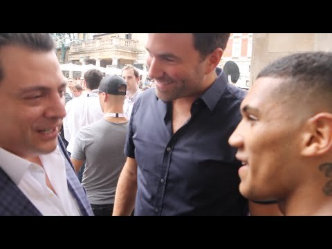 'I WANT THAT GREEN & GOLD BELT' - CONOR BENN TELLS WBC PRESIDENT MAURICIO SULAIMAN (W/ EDDIE HEARN)