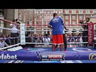 IBF WORLD CHAMPION JOHN RIEL CASIMERO (FULL) PUBLIC WORKOUT / CASHMERO v EDWARDS / GOLOVKIN v BROOK