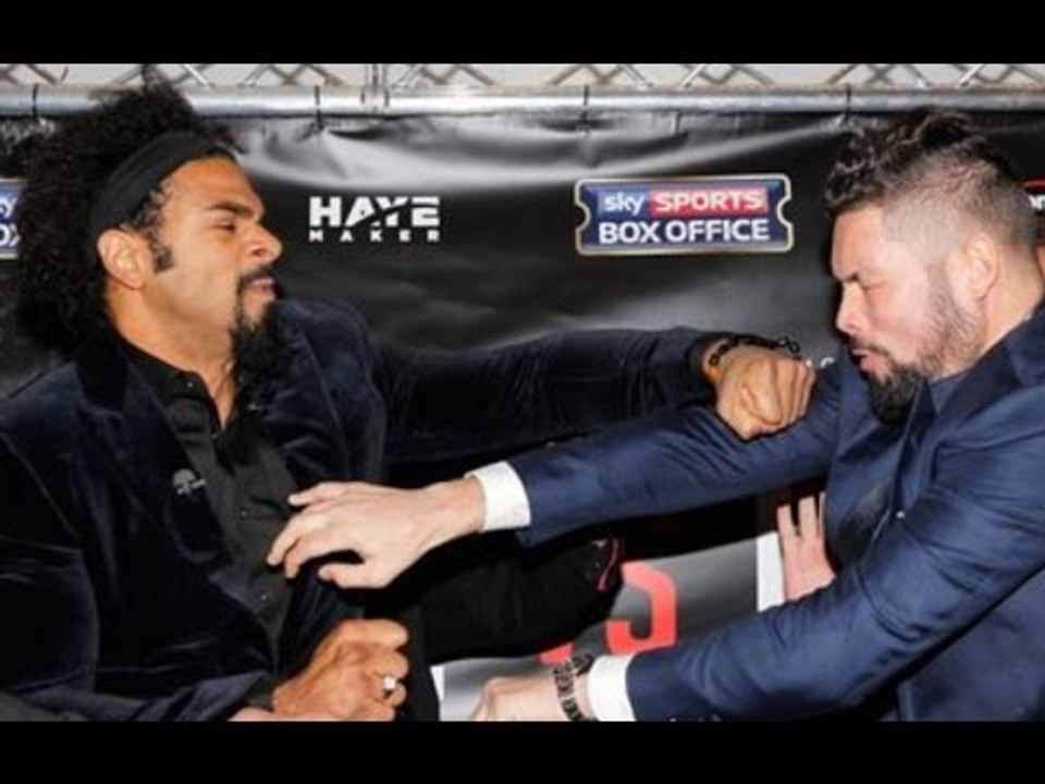 DID DAVID HAYE ACTUALLY THROW & CONNECT WITH A PUNCH ON TONY BELLEW? (FOOTAGE)