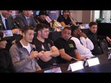 (LIGHT) HEAVYWEIGHT BEEF! -HOSEA BURTON & FRANK BUGLIONI GO AT IT IN THE MIDDLE OF PRESS CONFERENCE