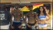 ROBERT EASTER JR v RICHARD COMMEY - OFFICIAL WEIGH IN & HEAD TO HEAD/ EASTER JR v COMMEY