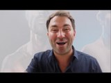 EDDIE HEARN - 'THIS IS THE MOMENT KELL BROOK BECOMES A SUPER STAR '/ GOLOVKIN v BROOK