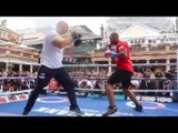 AND THE NEW!! KELL BROOK (FULL) UNLEASHES THE POWER @ OPEN MEDIA WORKOUTS / GOLOVKIN v BROOK