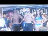 TALKING TRASH!! DANNY JACOBS v SERGIO MORA - OFFICIAL HEAD TO HEAD / JACOBS v MORA