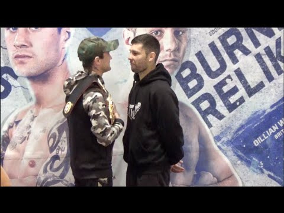 RICKY BURNS v KIRYL RELIKH - OFFICIAL HEAD TO HEAD IN SCOTLAND / BURNS v RELIKH