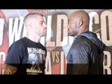 CALLUM JOHNSON v WILLBEFORCE SHIHEPO - HEAD TO HEAD @ FINAL PRESS CONFERENCE / TWO WORLDS COLLIDE