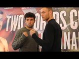 JOHN RYDER v JACK ARNFIELD - HEAD TO HEAD @ FINAL PRESS CONFERENCE / TWO WORLDS COLLIDE