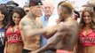 VERY HEATED!!!!!! - GABRIEL ROSADO SHOVES WILLIE MONROE JR AS TEMPERS FLARE AT WEIGH IN