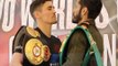 ANTHONY CROLLA v JORGE LINARES - HEAD TO HEAD @ FINAL PRESS CONFERENCE / TWO WORLDS COLLIDE