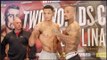 MARCUS MORRISON v MATIOUZE ROVER - OFFICIAL WEIGH IN & HEAD TO HEAD / CROLLA v LINARES