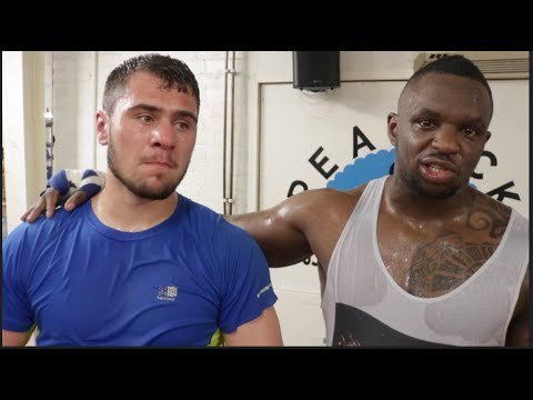 WTF!! DILLIAN WHYTE & DAVE ALLEN BECOME FRIENDS & HELP EACH OTHER WITH SPARRING! *EXCLUSIVE FOOTAGE*