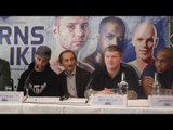 RICKY BURNS v KIRYL RELIKH / DILLIAN WHYTE v IAN LEWISON - OFFICIAL PRESS CONFERENCE W/ EDDIE HEARN