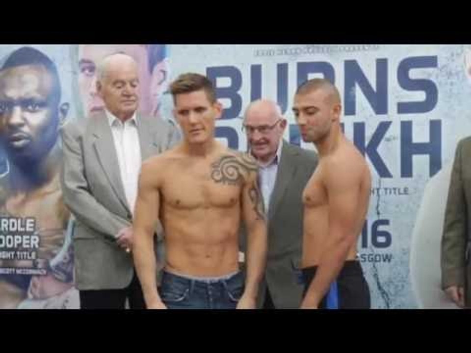 LEWIS PAULIN v ADRIAN FUZESI - OFFICIAL WEIGH IN & HEAD TO HEAD / BURNS v RELIKH