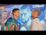 LUKE CAMPBELL v DERRY MATHEWS - HEAD TO HEAD @ FINAL PRESS CONFERENCE / CAMPBELL v MATHEWS