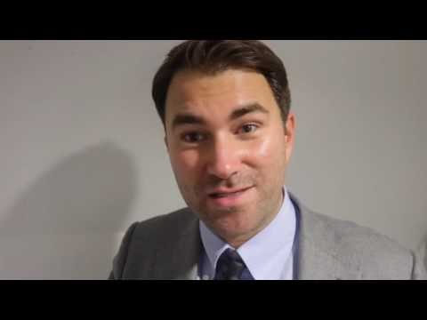 EDDIE HEARN REACTS WINS FOR RICKY BURNS, DILLIAN WHYTE SCOTT CARDLE & TALKS JOSHUA v KLITSCHKO