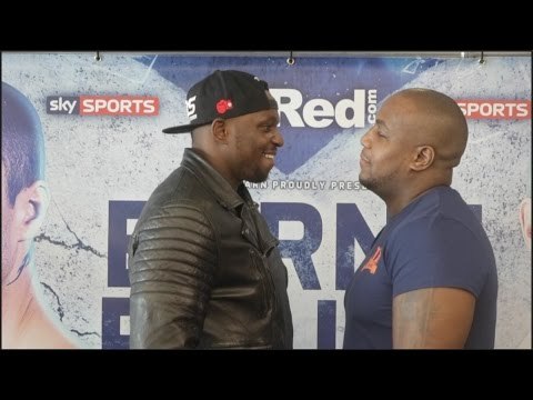 HEAVYWEIGHT HOSTILITY! - DILLIAN WHYTE v IAN LEWISON - OFFICIAL HEAD TO HEAD HEAD / WHYTE v LEWISON
