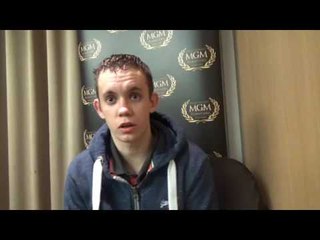 'I THOUGHT I WON' - ADAM McKENZIE REACTS TO DISAPPOINTING DEFEAT IN GLASGOW TO CONAR BLACKSHAW