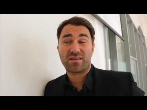 EDDIE HEARN TALKS BELLEW v FLORES, DAVID HAYE, LUIS ORTIZ SIGNING, MONACO SHOW & JOSHUA v KLITSCHKO