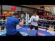 LET'S HAVE IT FUNTIME! - FRANKIE GAVIN BANGS THE PADS WITH MAX McCRACKEN AHEAD OF EGGINGTON CLASH