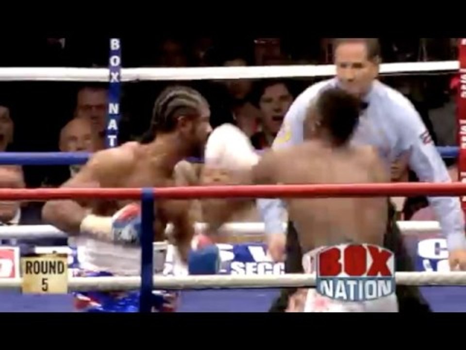 DAVID HAYE KNOCKS OUT DERECK CHISORA - FULL FIGHT HIGHLIGHTS *COURTESY OF BOXNATION*