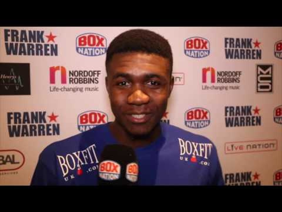 LERRONE RICHARDS EXPLAINS STORY ON RUMOURS HE SCHOOLED CHRIS EUBANK JR IN HIS OWN GYM - POST FIGHT