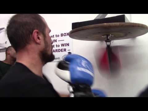 KRUSHER SERGEY KOVALEV DEMONSTRATES HIS TECHNIQUE ON THE SPEEDBALL / iFL TV