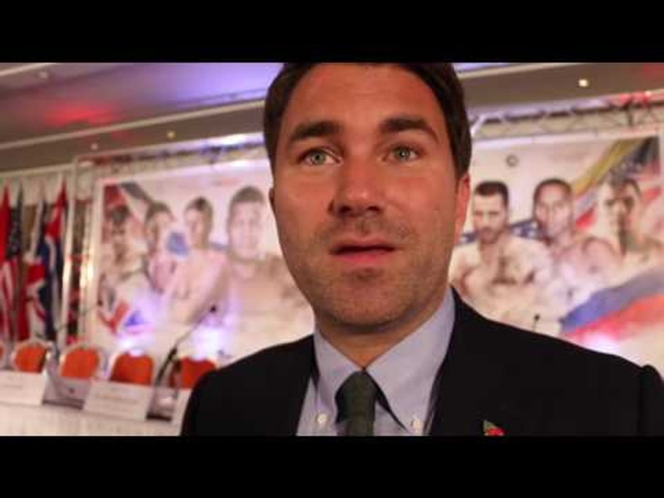 EDDIE HEARN ON ORTIZ v SCOTT / BROOK, KHAN, SPENCE, PACQUIAO, JOSHUA SPARRING RUMOURS & DONALD TRUMP