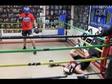 BRUTAL KO! - DAPPER LAUGHS GETS KNOCKED OUT IN FIRST EVER SPARRING SESSION / BOXING FOR HEROES