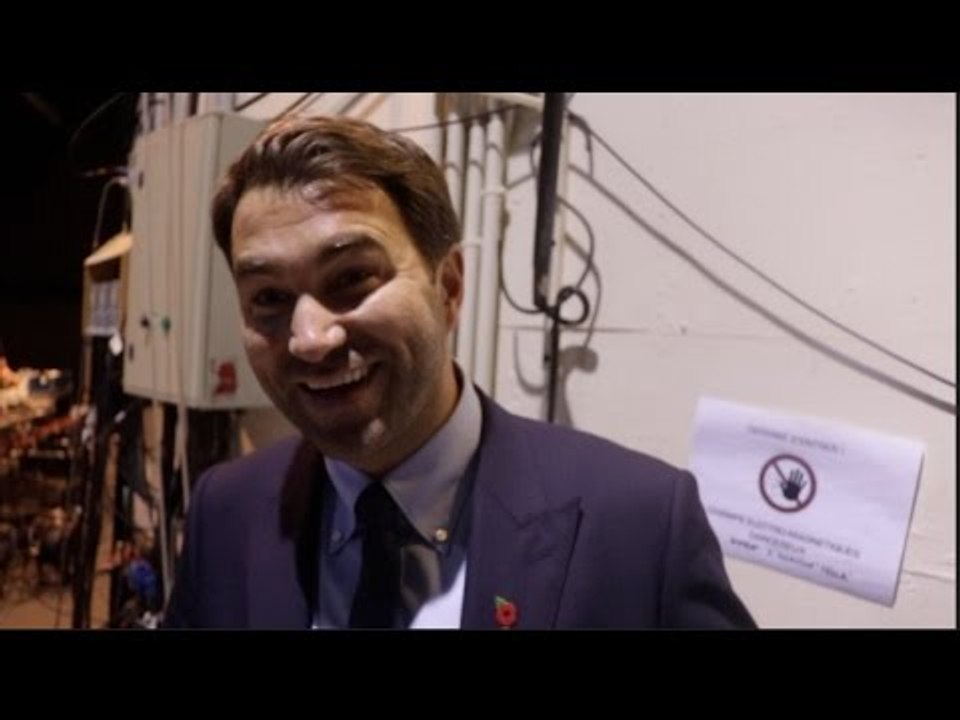 EDDIE HEARN ON MATCHROOM MONTE CARLO DEBUT IN FULL, EUBANK JR TWEETS, WHYTE v CHISORA GLOVES ARE OFF