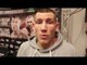 LIAM WILLIAMS -'IM GUTTED FOR PATTERSON I WAS READY FOR HIM. ITS STRANGE ITS WORKED OUT OK FOR ME'