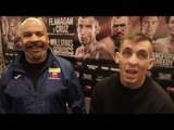 CRAIG EVANS - 'TOM STALKER SAYING HE'S GOING TO MEET ME IN THE CENTRE OF RING HE'S TALKING BO***%S'