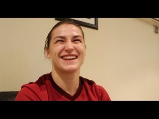 SENSATIONAL! - PHENOMENAL KATIE TAYLOR MAKES STUNNING PRO-DEBUT BY DESTROYING KARINA KOPINSKA