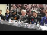 LIAM WILLIAMS v AHMET PATTERSON - OFFICIAL PRESS CONFERENCE WITH GARY LOCKETT & MARTIN BOWERS