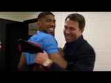 'I DONT GIVE A S*** ABOUT DAVID HAYE!' -ANTHONY JOSHUA ON ERIC MOLINA, HAYE, BELLEW, & CHISORA-WHYTE