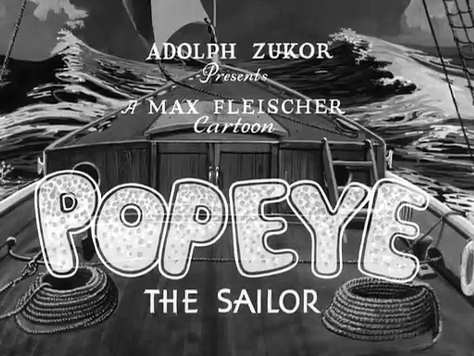 Popeye the sailor - A Clean Shaven Man