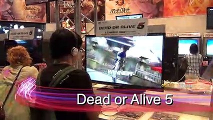 Jugando a Dead or Alive 5 - Vandal TV TGS 2012