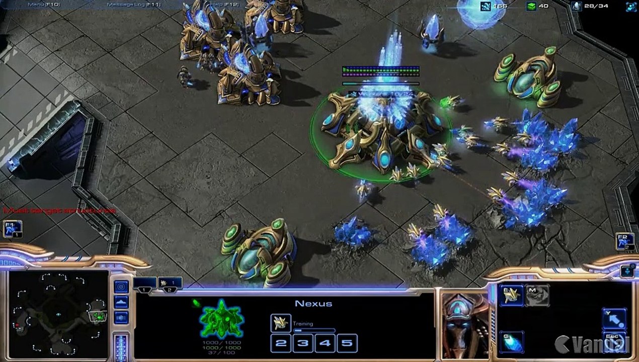 StarCraft II: Heart of the Swarm - Batalla Protoss