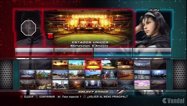 Tekken Tag Tournament 2 - Sesión de juego: Práctica