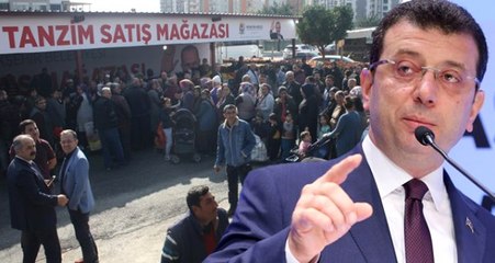 Tanzim Kuyruğuyla Alay Eden CHP'lilere İmamoğlu'ndan Tepki: Yanlış Buluyorum!
