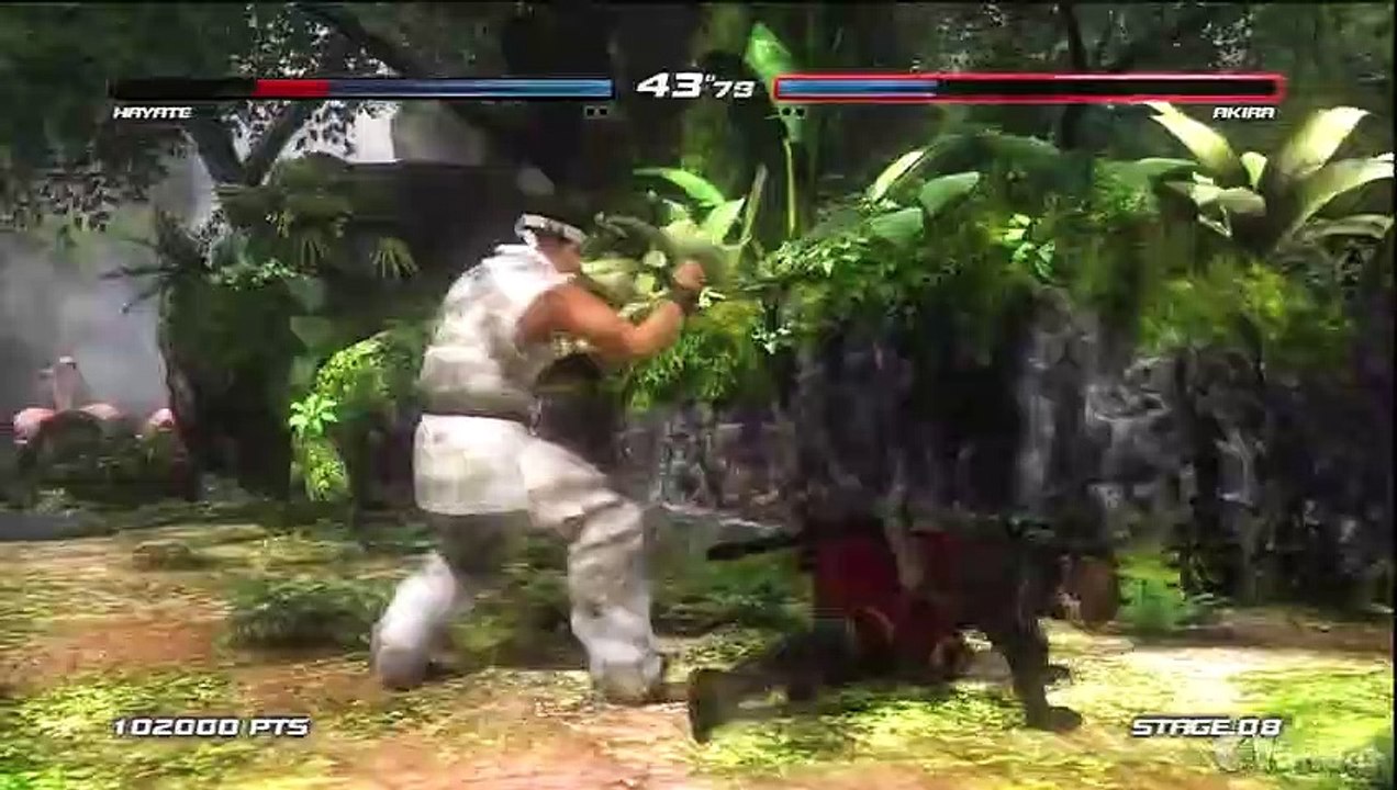 Dead or Alive 5 - Hayate y Akira