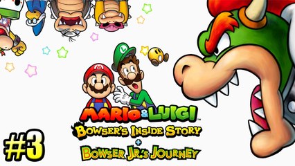 Mario & Luigi Bowser's Inside Story Remastered #3 {3DS} — Walkthrough Gameplay