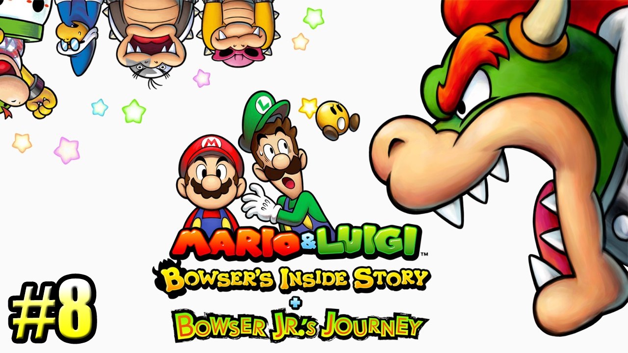 Mario & Luigi Bowser's Inside Story Remastered #8 {3DS} — Walkthrough Gameplay