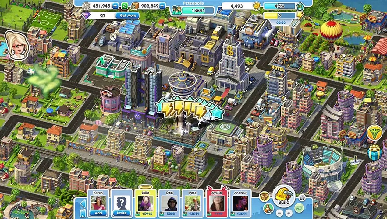 SimCity Social - Jugabilidad