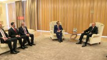 Enerji ve Tabii Kaynaklar Bakanı Dönmez, Azerbaycan Cumhurbaşkanı Aliyev'le görüştü - BAKÜ