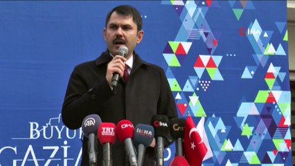 Bakan Kurum, nohut tohumu ve bez torba dağıtımı törenine katıldı