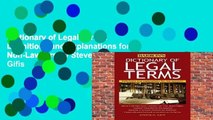 Dictionary of Legal Terms: Definitions and Explanations for Non-Lawyers by Steven H. Gifis