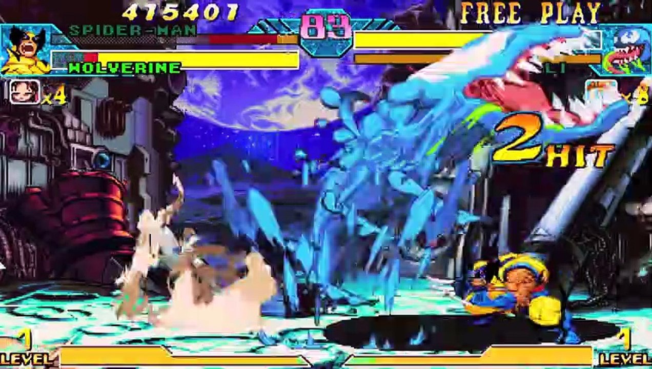 Marvel vs Capcom Origins - Debut