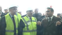 Ulaştırma ve Altyapı Bakanı Cahit Turhan, Konya Yeni Gar İnşaatında ve Konya Lojistik Merkezi'nde...